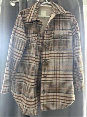 Joie Plaid Checkered Shacket